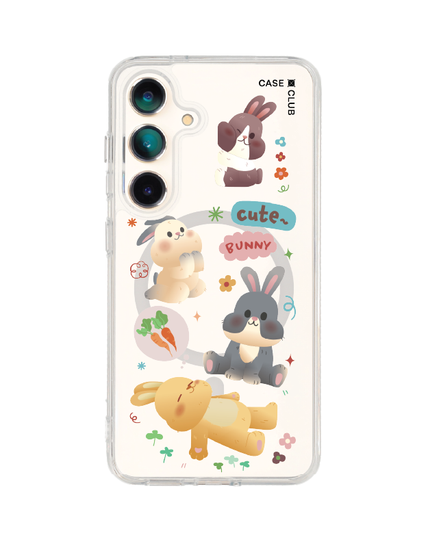 เคสใส samsung galaxy s25 magsafe กระต่ายคิวท์