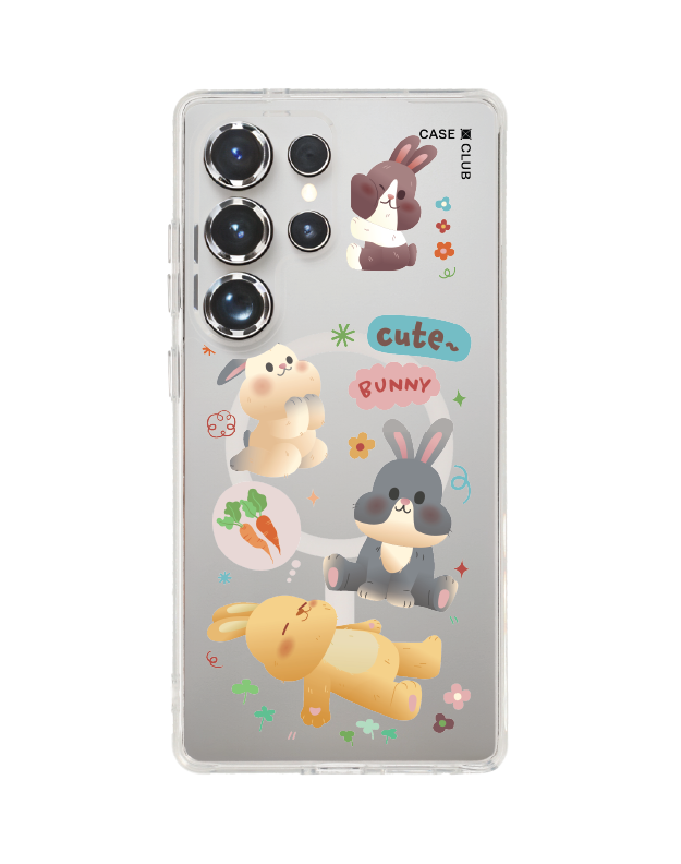 เคสใส Samsung Galaxy S25 Ultra MagSafe กระต่ายคิวท์