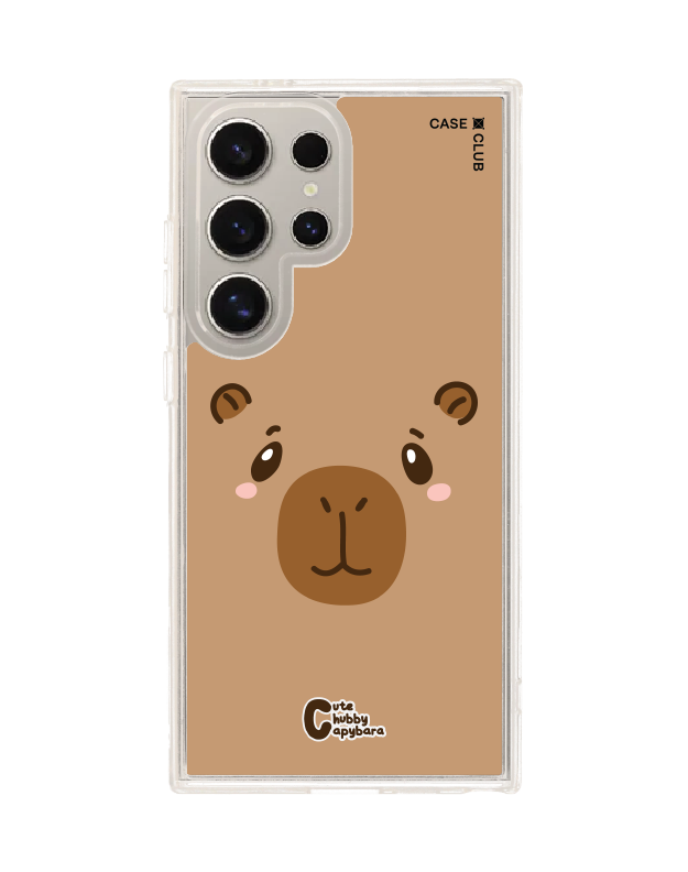 เคสใส Samsung S24 Ultra MagSafe ตัวละคร Chubby Capybara