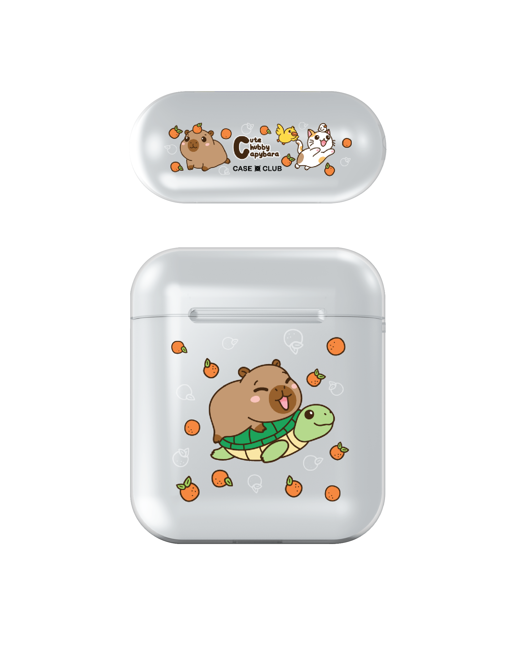 cute chubby capybara mix animal
