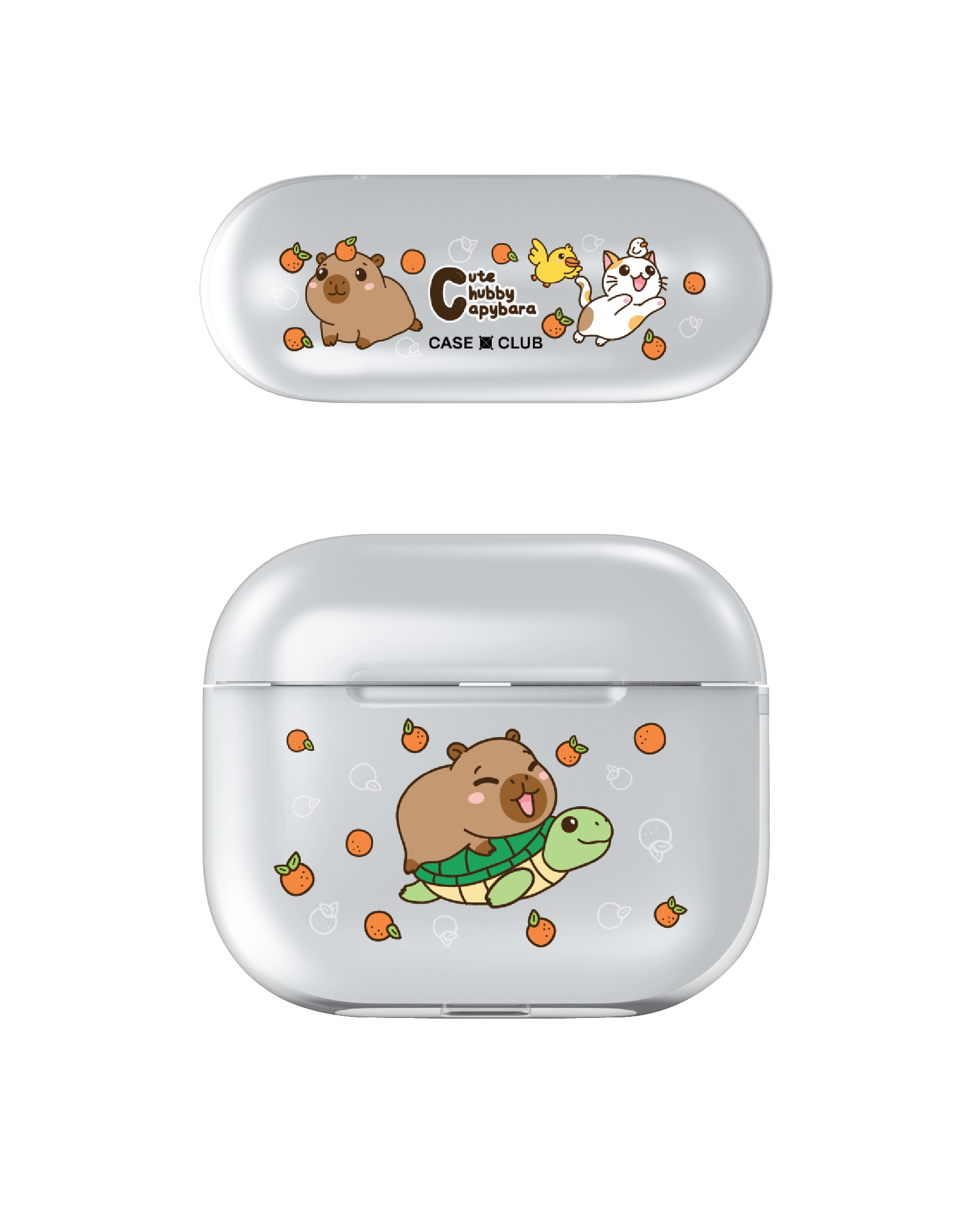 cute chubby capybara mix animal
