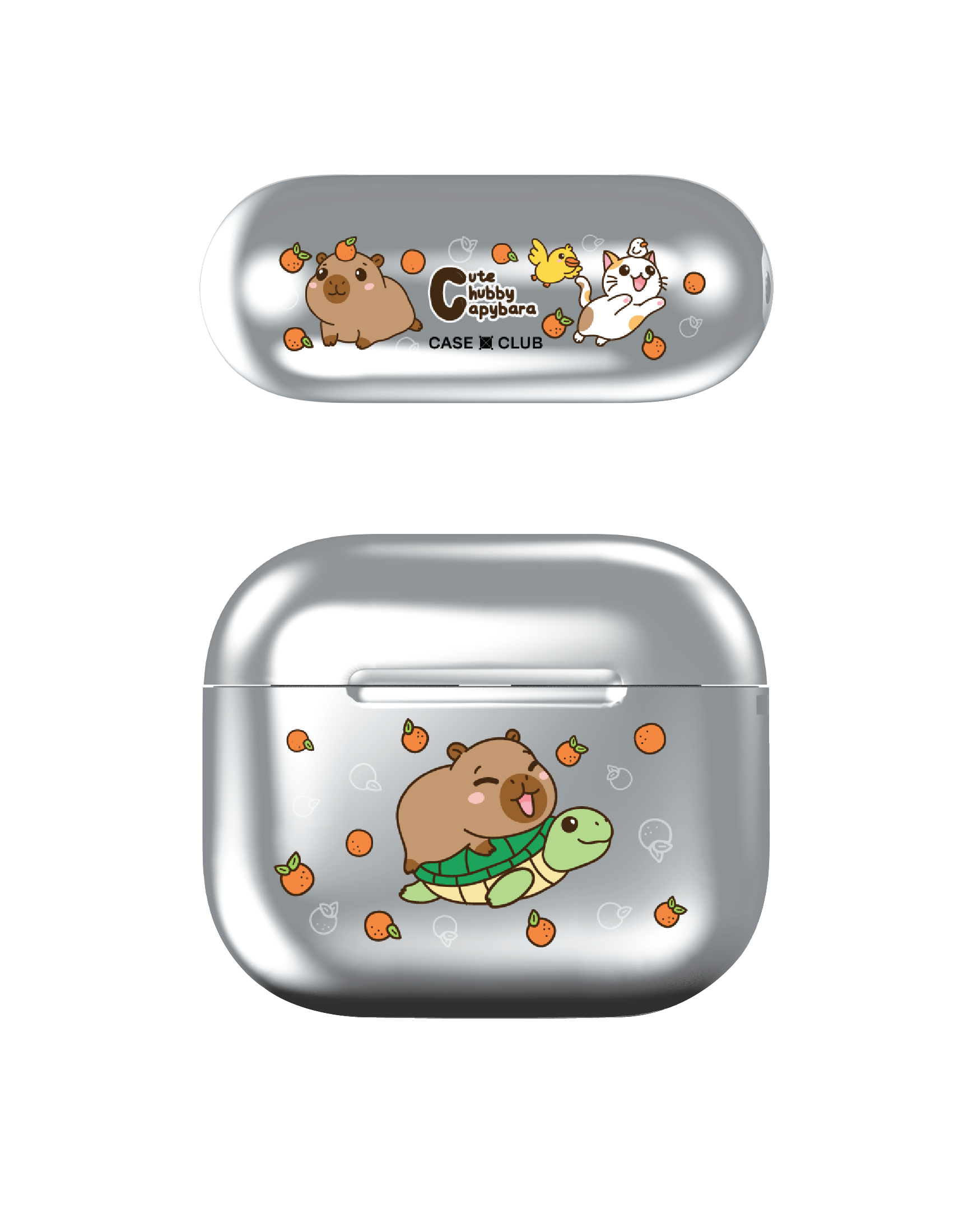 cute chubby capybara mix animal
