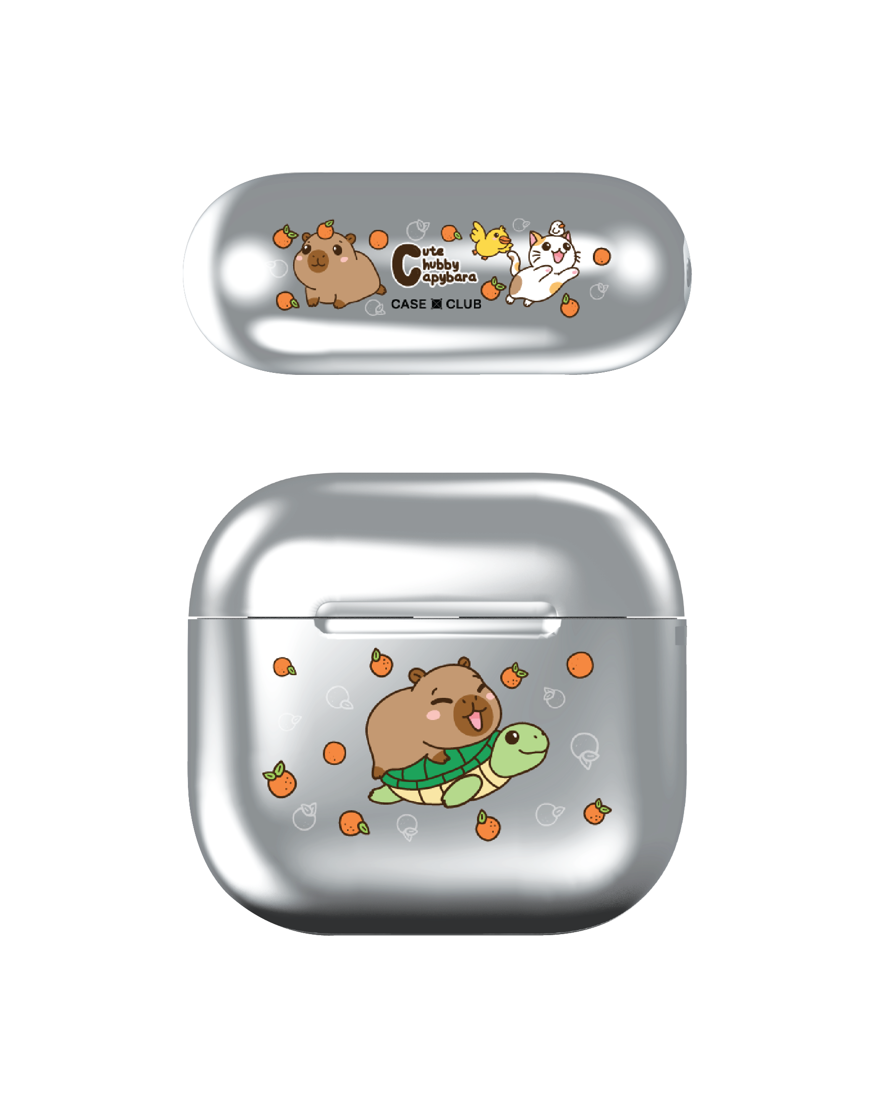cute chubby capybara mix animal