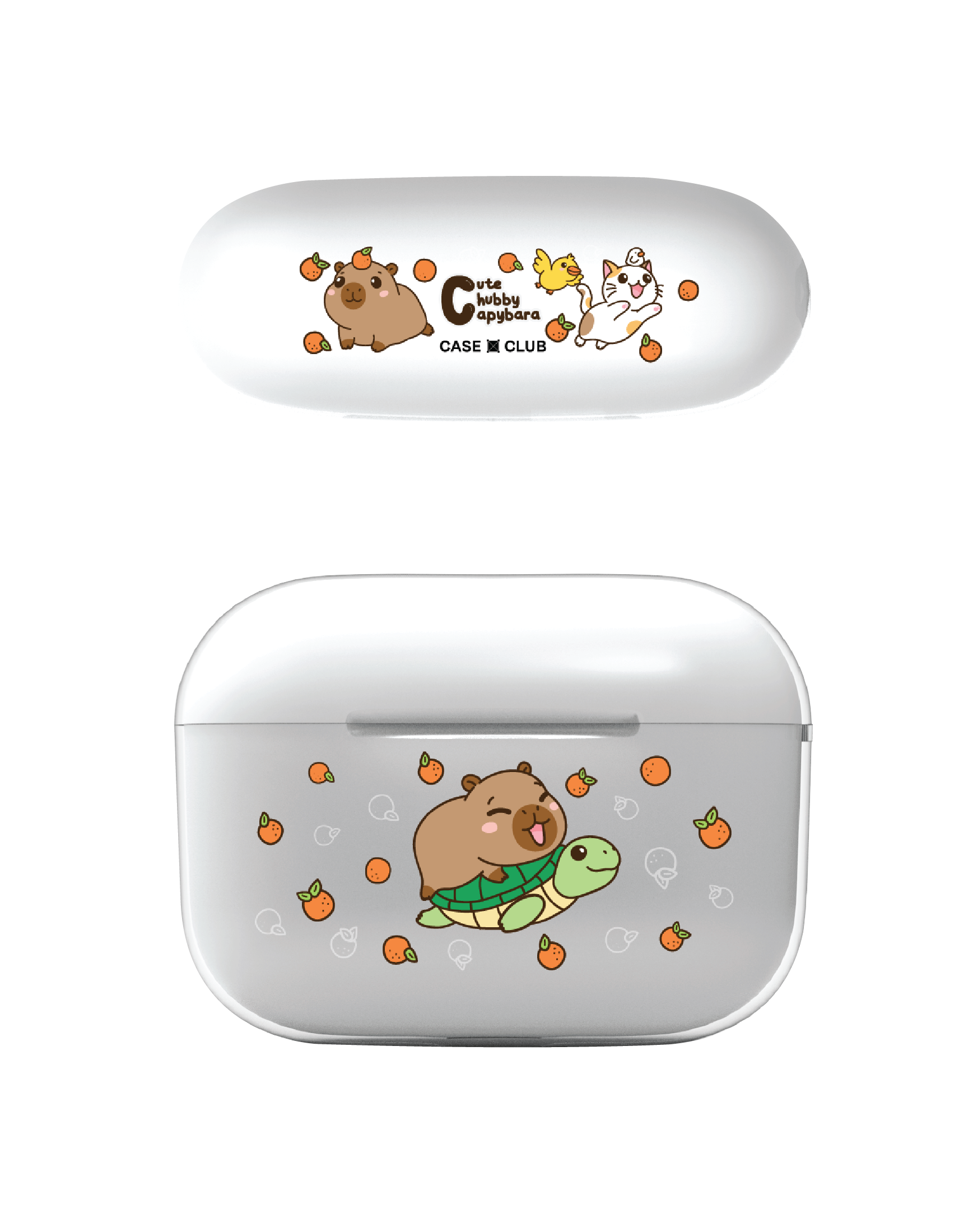 cute chubby capybara mix animal