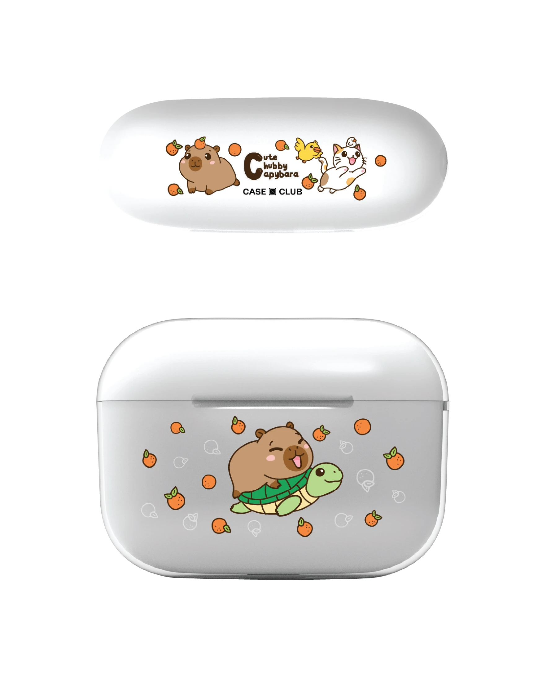 cute chubby capybara mix animal