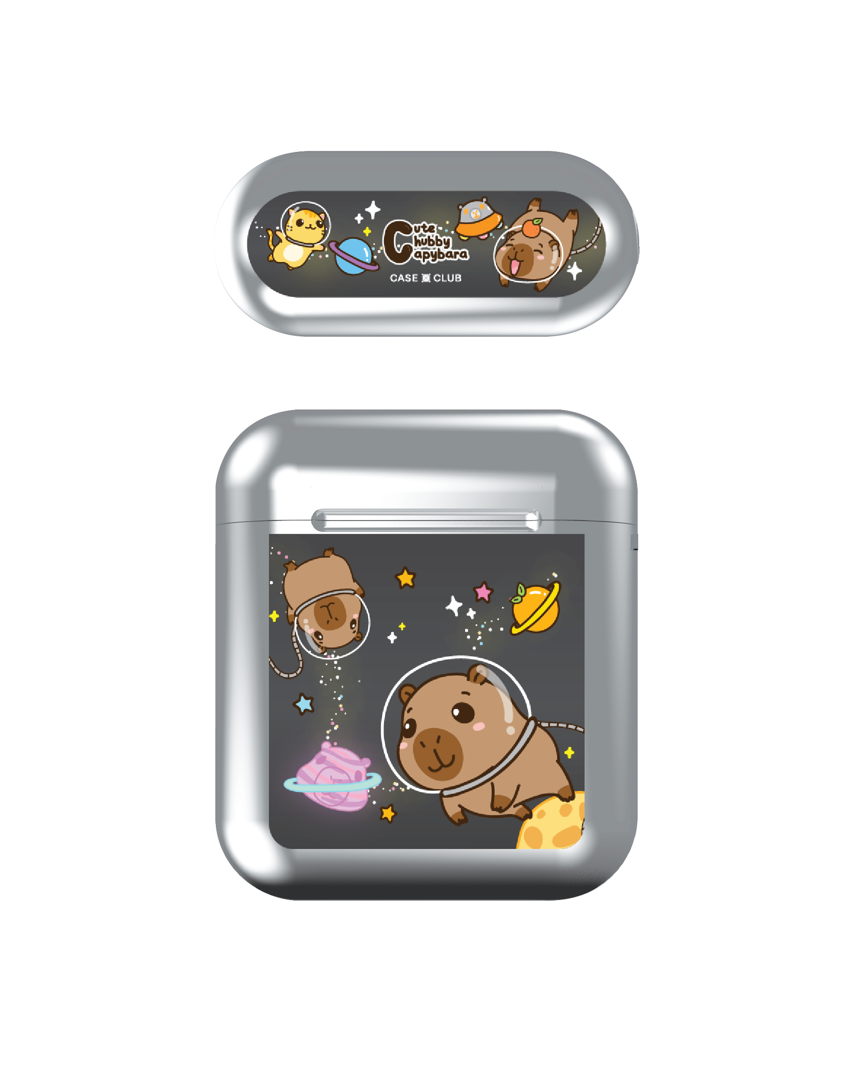 cute chubby capybara universe