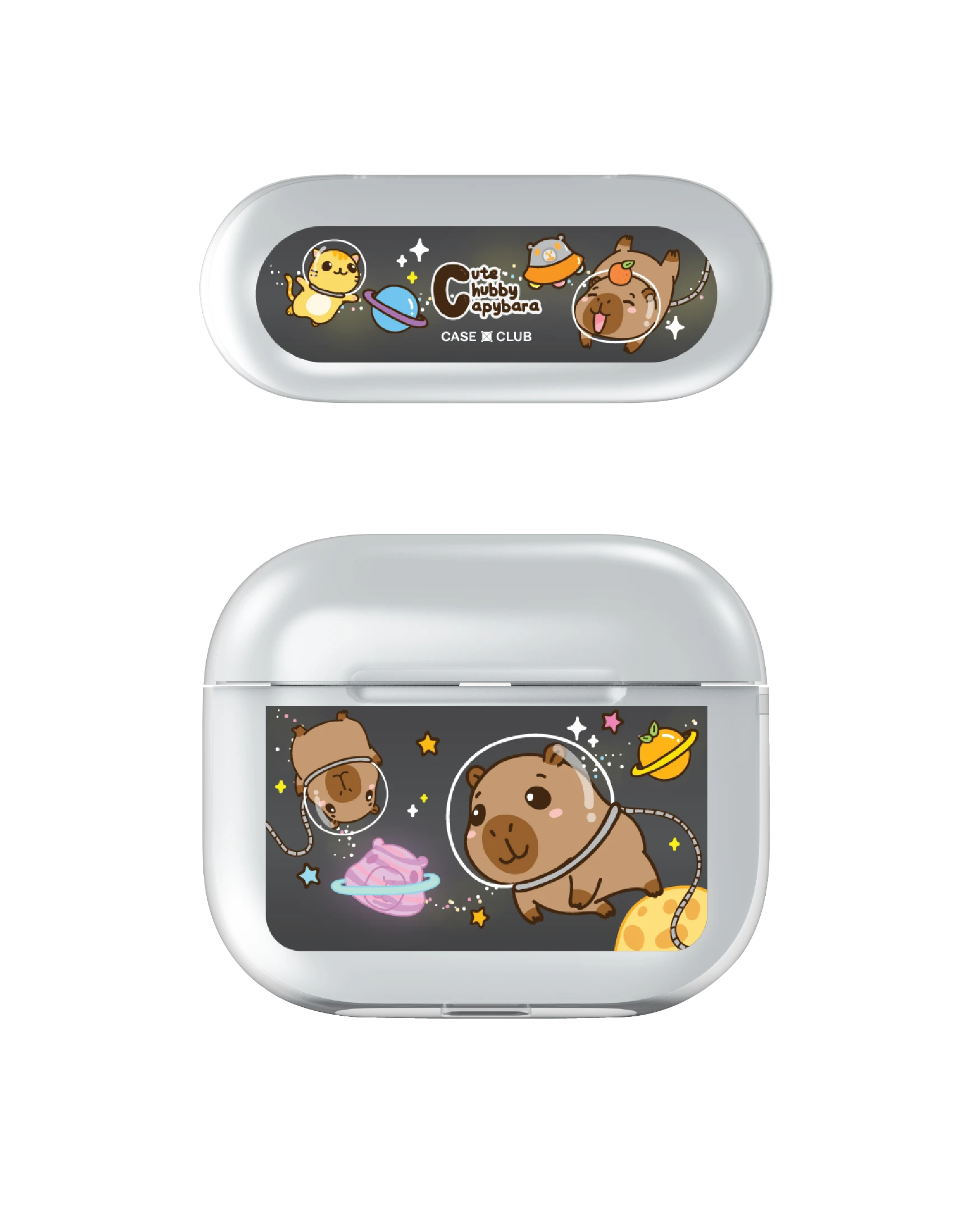 cute chubby capybara universe