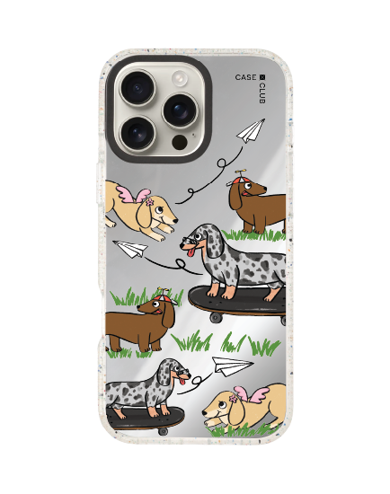 iPhone 16 Pro Max Clear Mirror MagSafe ดัชชุนด์แก๊งค์