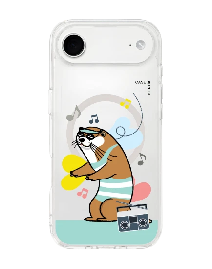 iphone air clear magsafe dancing otter