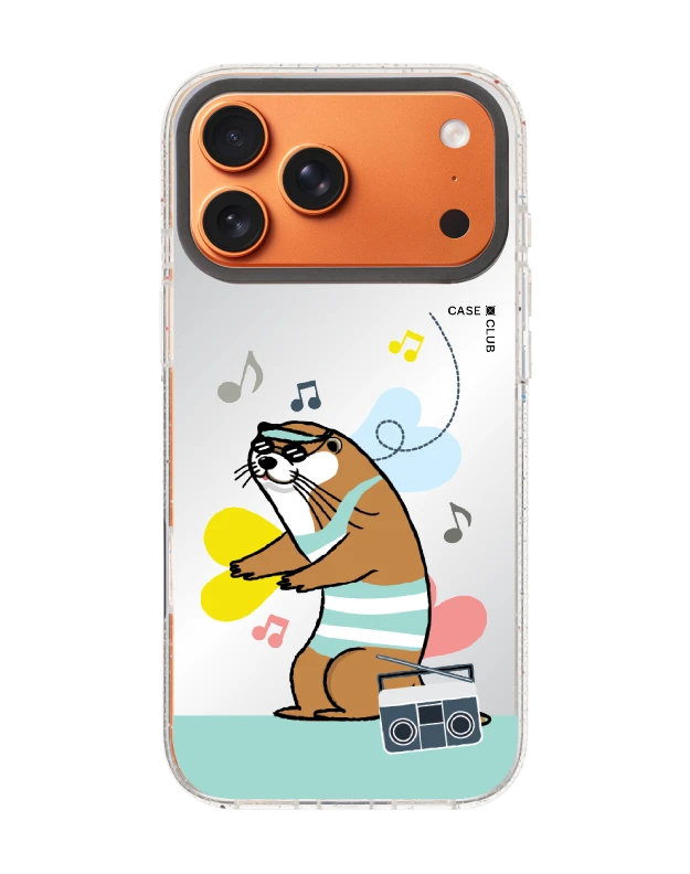 iphone 17 pro max clear mirror magsafe dancing otter