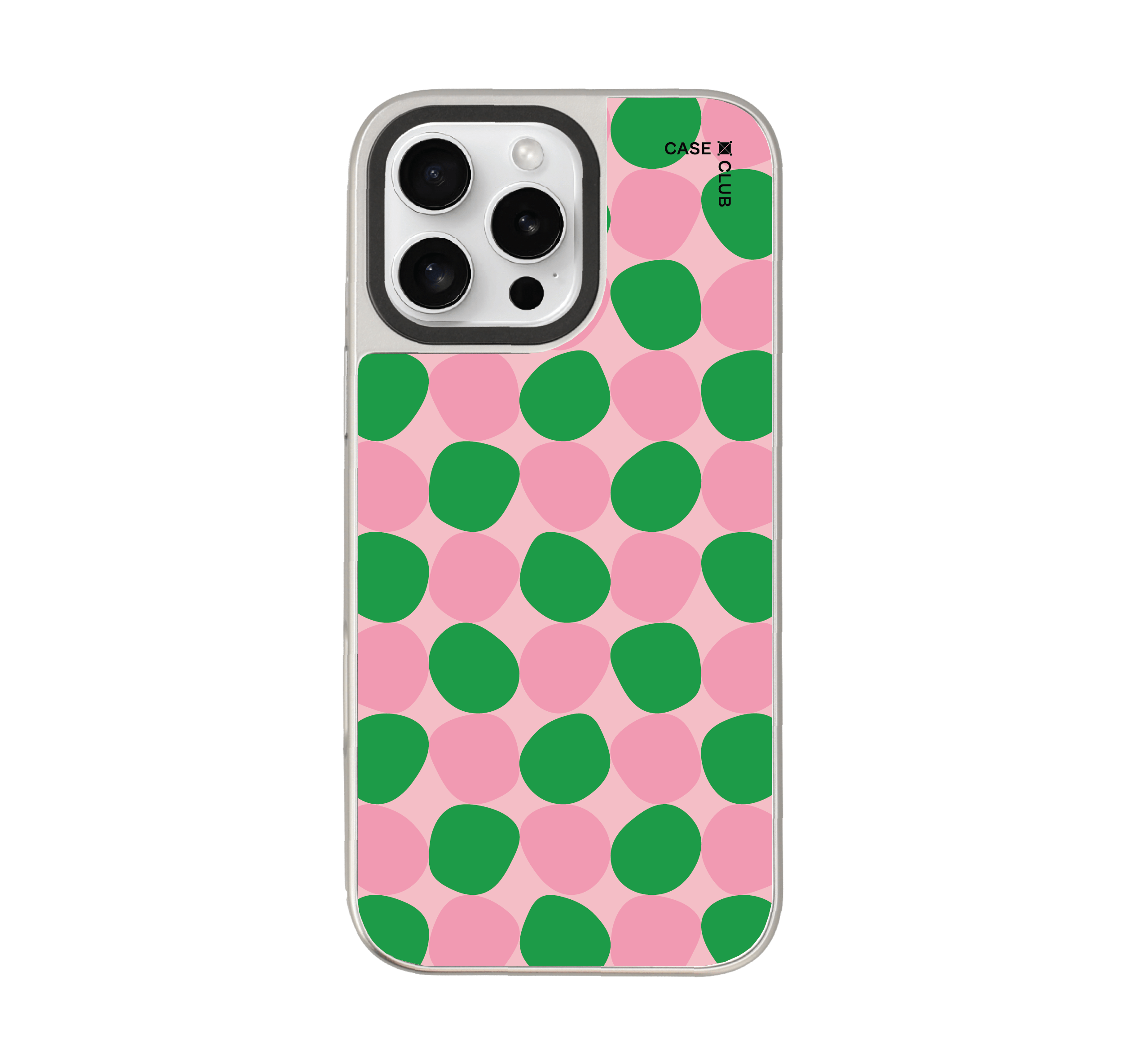 เคสกระจก iPhone 16 Pro Max MagSafe จุดเขียวเข้ม
