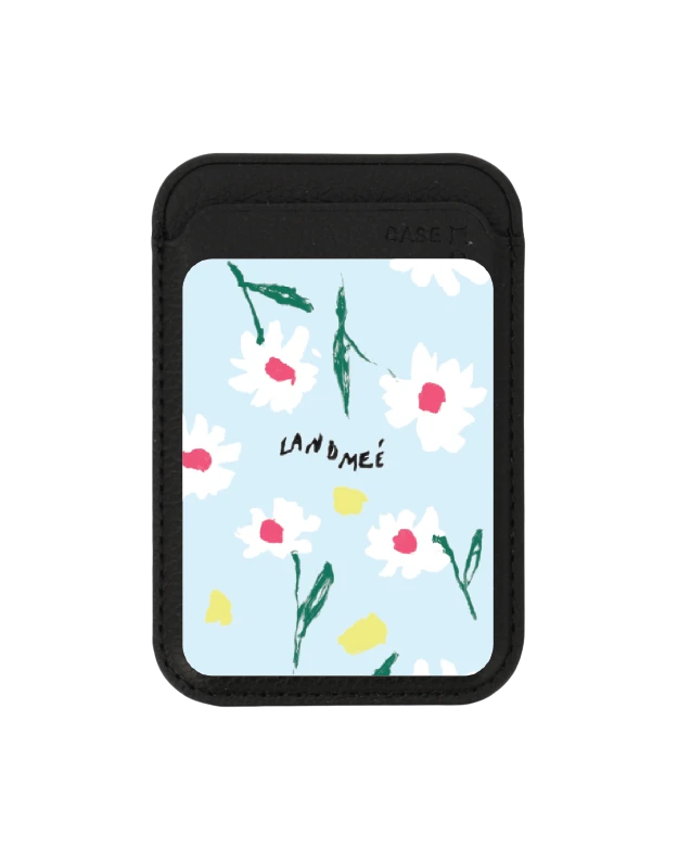 กระเป๋าใส่บัตร magsafe ดำ dear landmeé