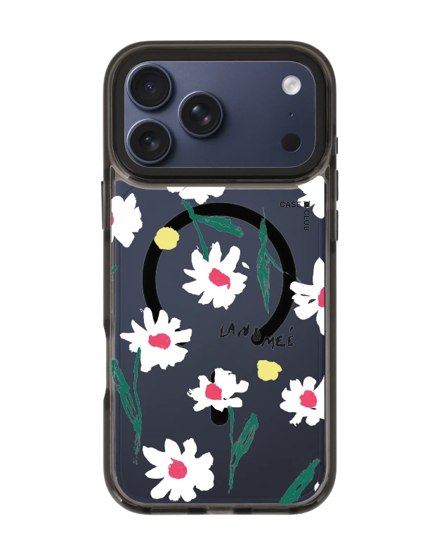 iphone 17 pro max clear black magsafe dear landmeé