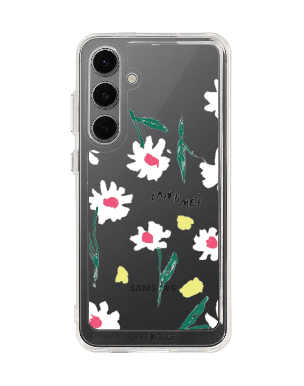 samsung galaxy s24 fe clear case dear landmeé