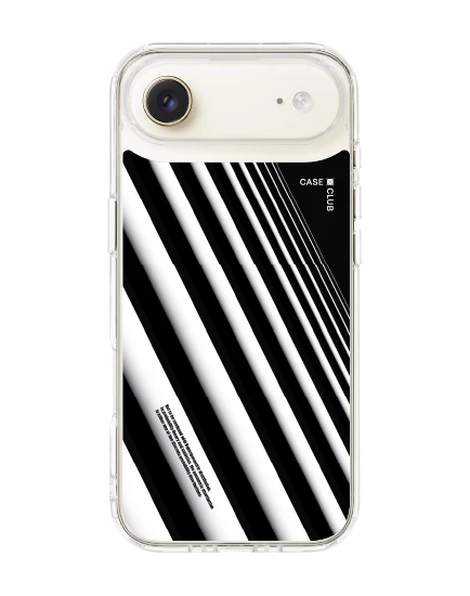 iphone air clear magsafe diagonal white stripes