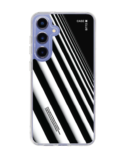 samsung galaxy s25 plus clear magsafe diagonal white stripes