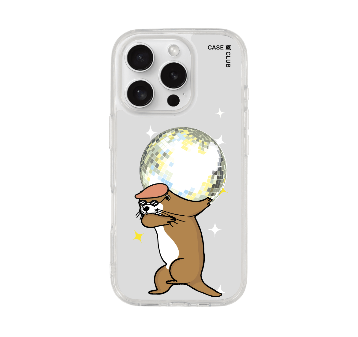 เคสใส iphone 16 pro นากดิสโก้