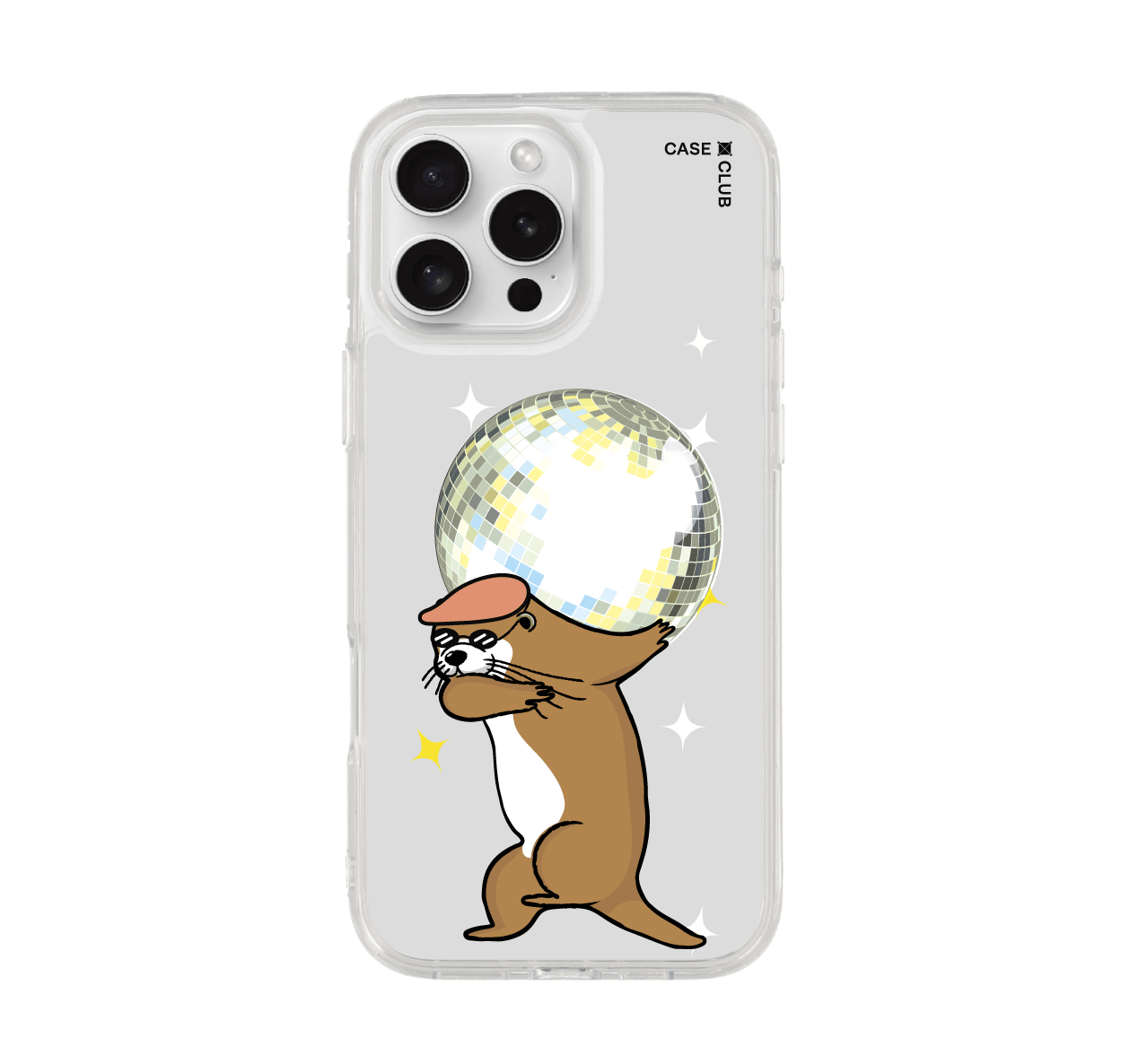 เคสใส iPhone 16 Pro Max นากดิสโก้