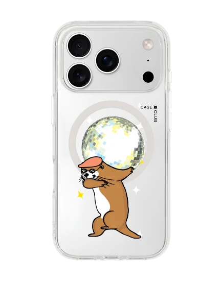iphone 17 pro clear magsafe disco otter