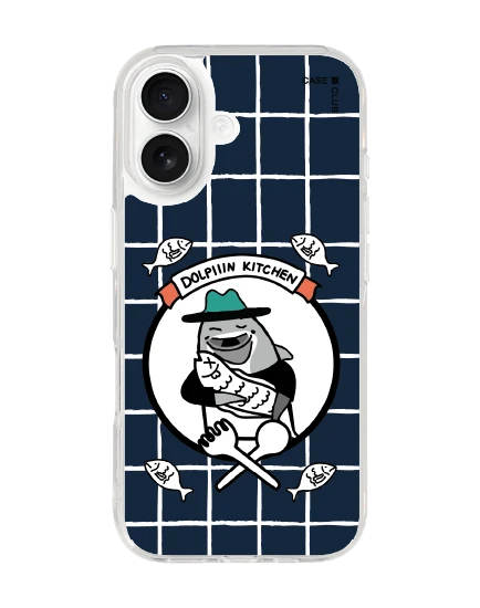 เคสใส iphone 17 magsafe ครัวปลาโลมาปุ๊กปิ๊ก