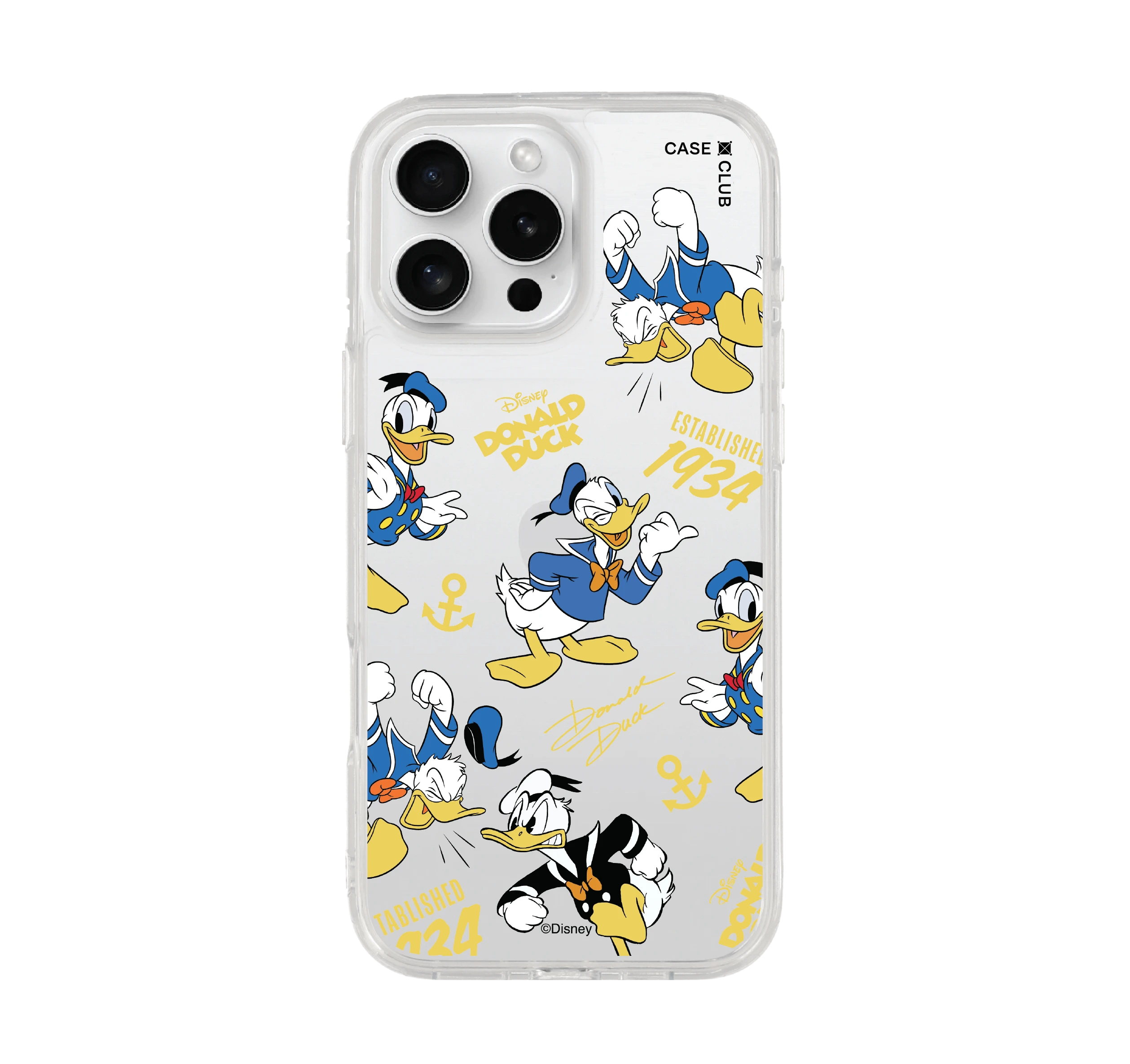 เคสใส iphone 16 pro max donald duck ปี 1934