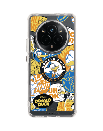 เคสใส realme 14 pro donald duck badge