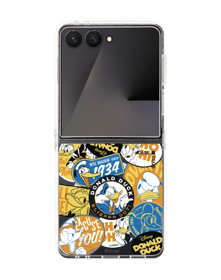 เคส samsung galaxy z flip 7 magsafe donald duck ดีไซน์ลายป้าย