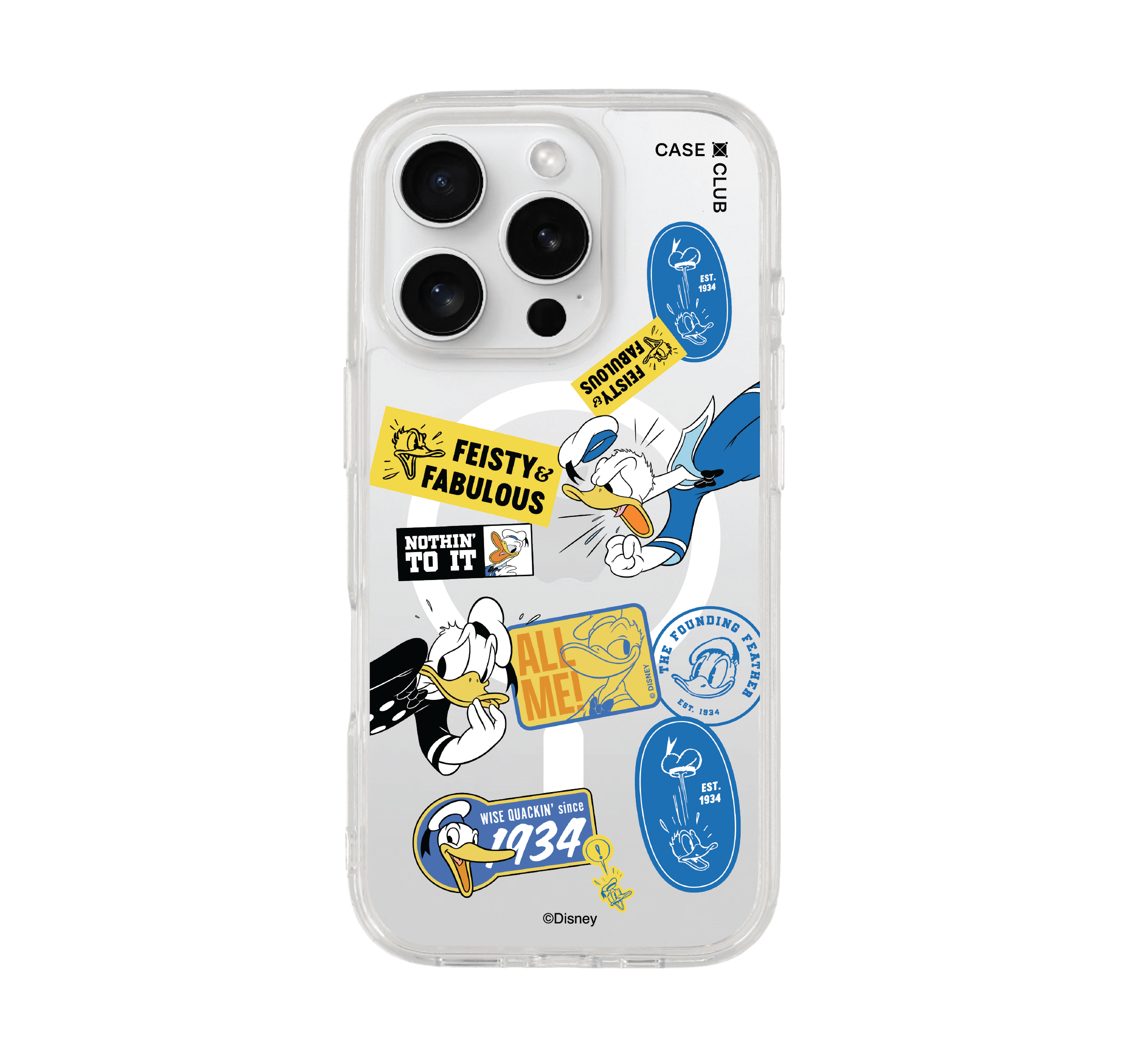 เคสใส iphone 16 pro max magsafe donald duck สุดเริด