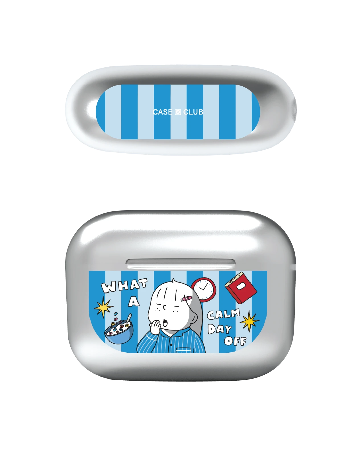 airpods pro 2 silver case ease around day off
