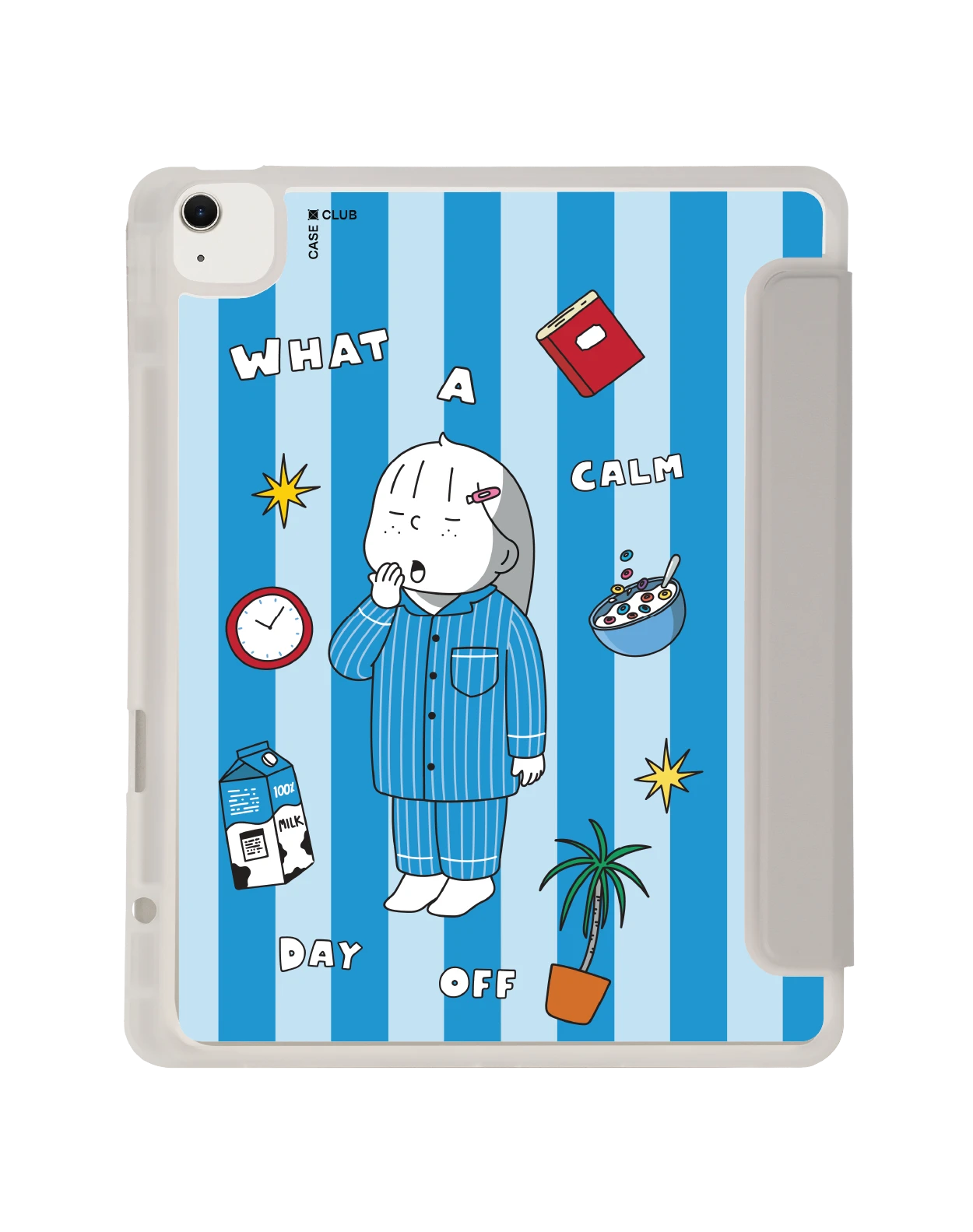 ipad air6/7 13" 2025 (m2/m3) clear grey ease around day off