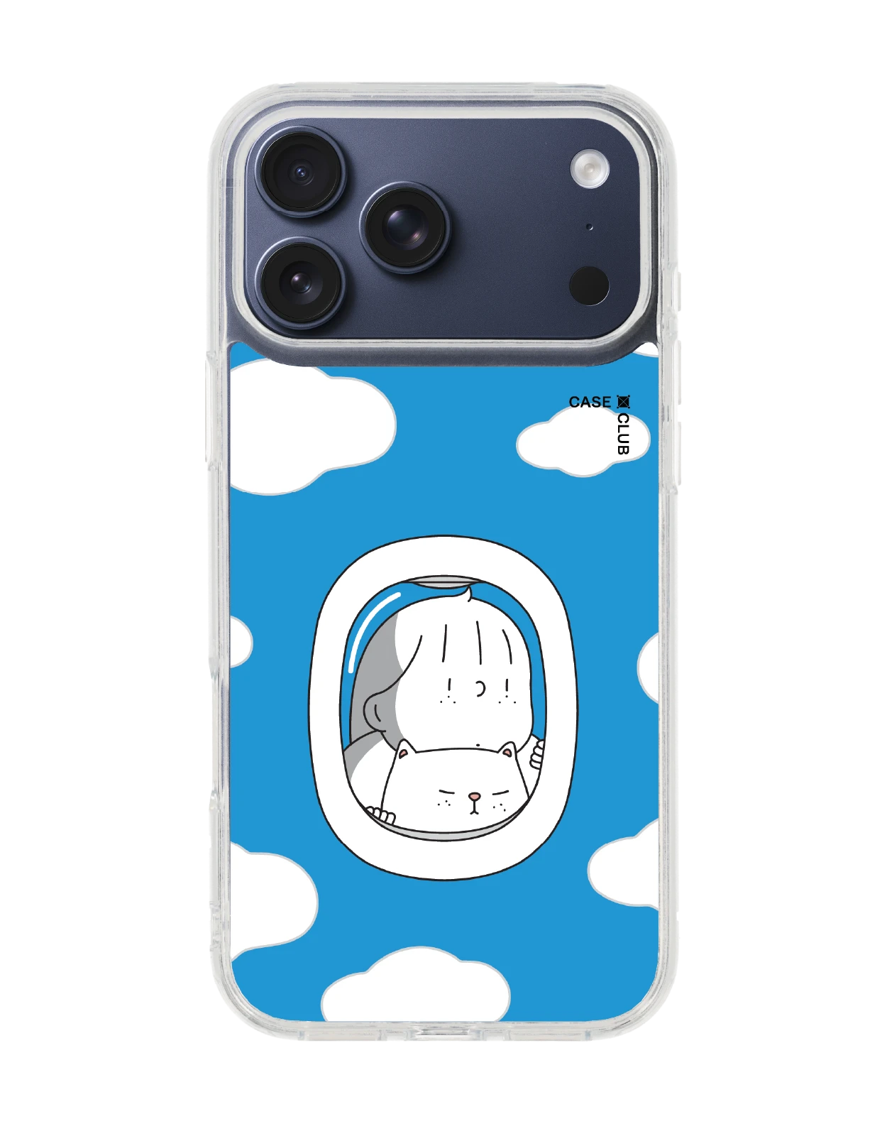 เคสใส iphone 17 pro max ease around ก้อนเมฆ