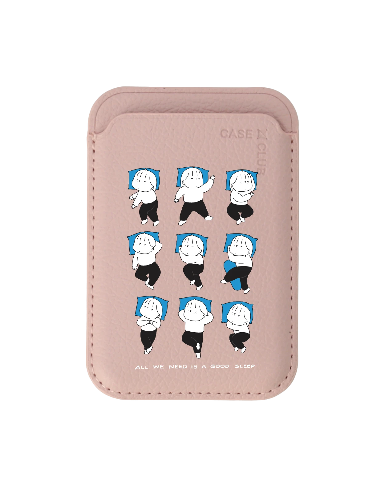 baby pink wallet magsafe ease around good sleep