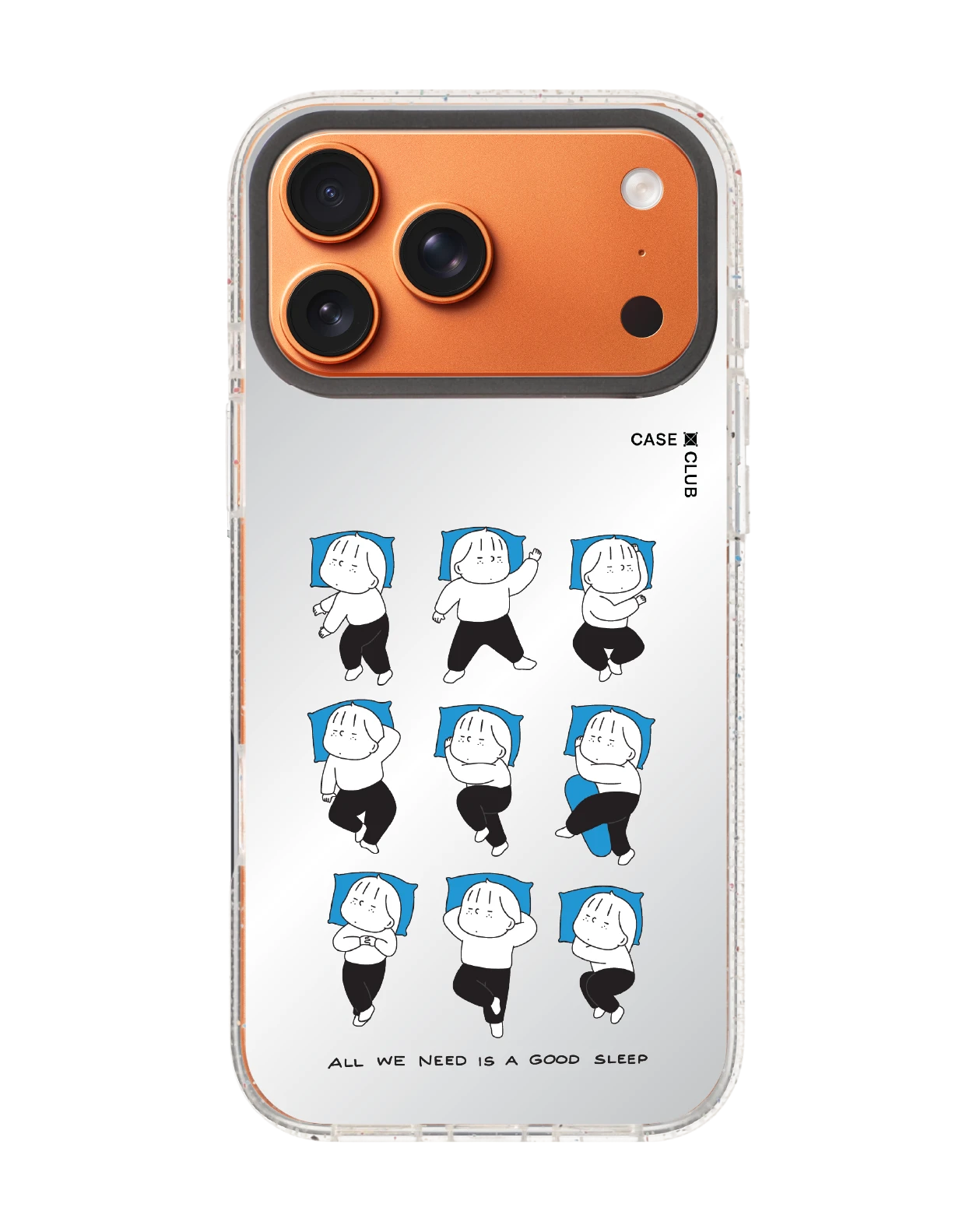 เคสกระจกใส iphone 17 pro max magsafe ease around นอน