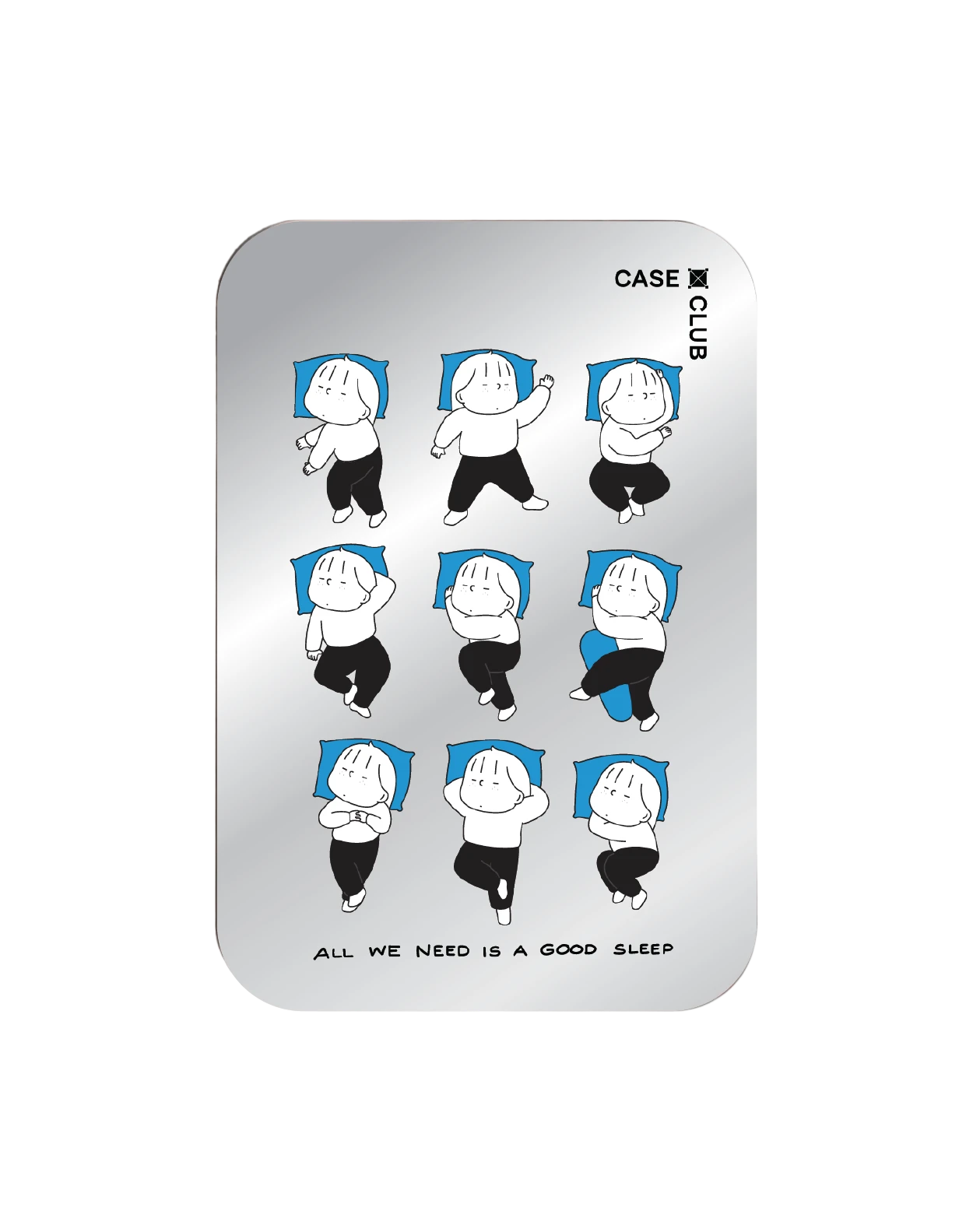 magnetic mirror cardholder stand ease around good sleep
