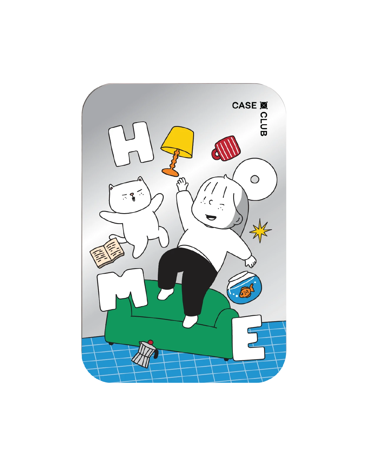 magnetic mirror cardholder stand ease around home