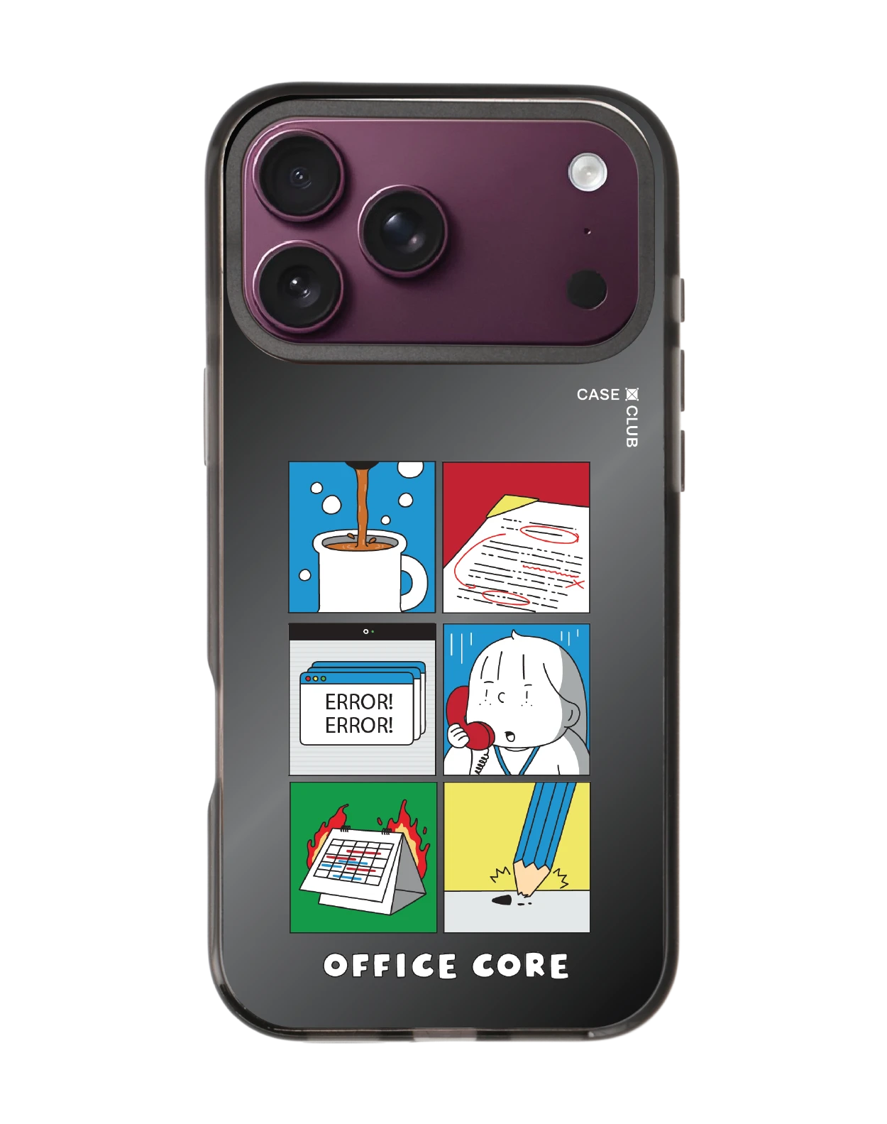 iphone 18 pro max black mirror magsafe ease around office core