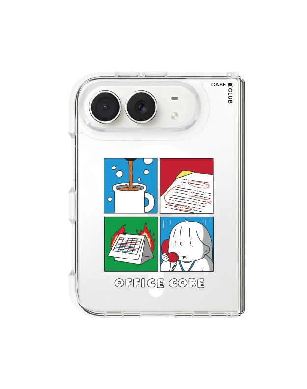 iphone duo clear magsafe ease around office core