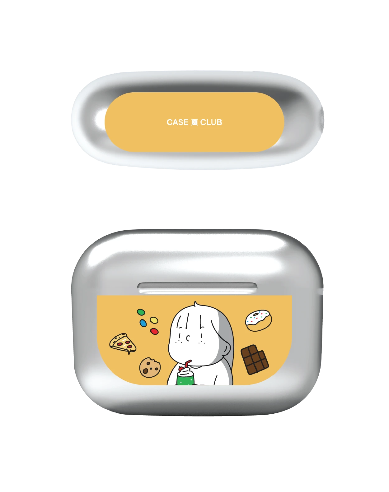 เคสสีเงิน airpods pro 2 ease around ติดหวาน