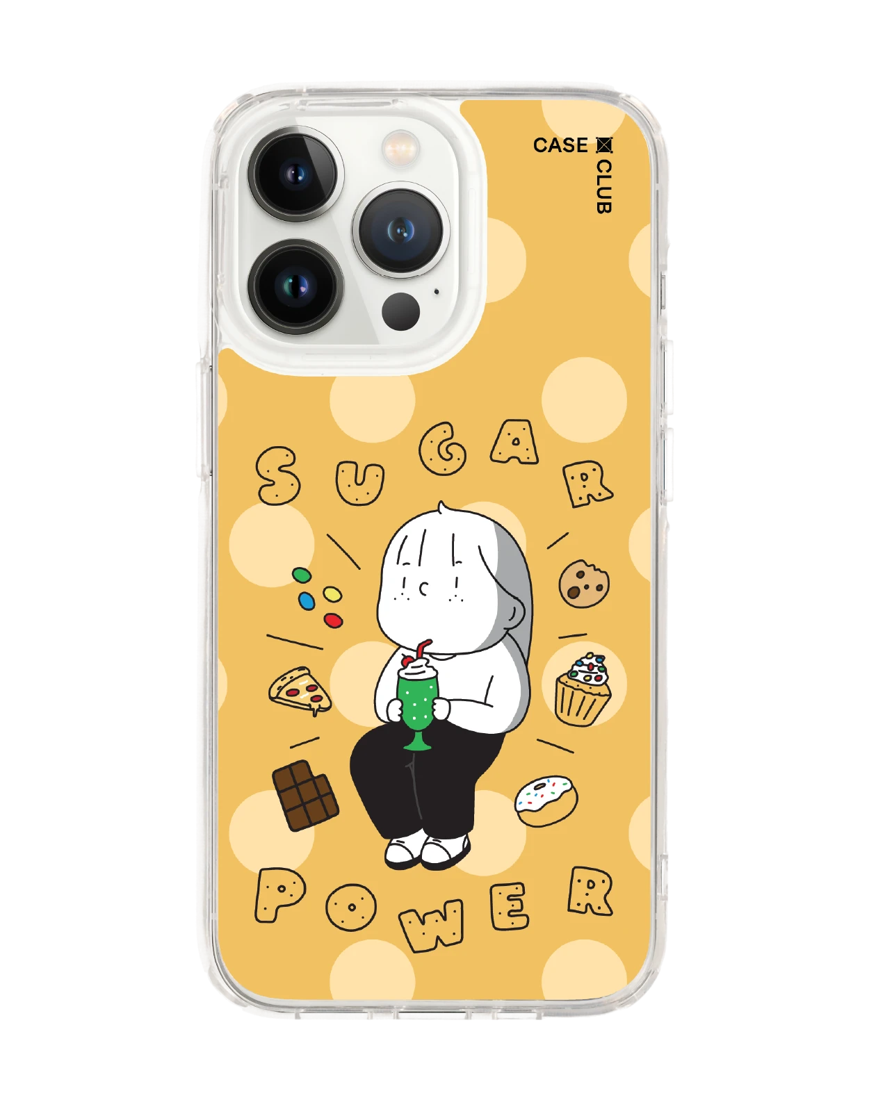 iphone 13 pro clear case ease around sugar power