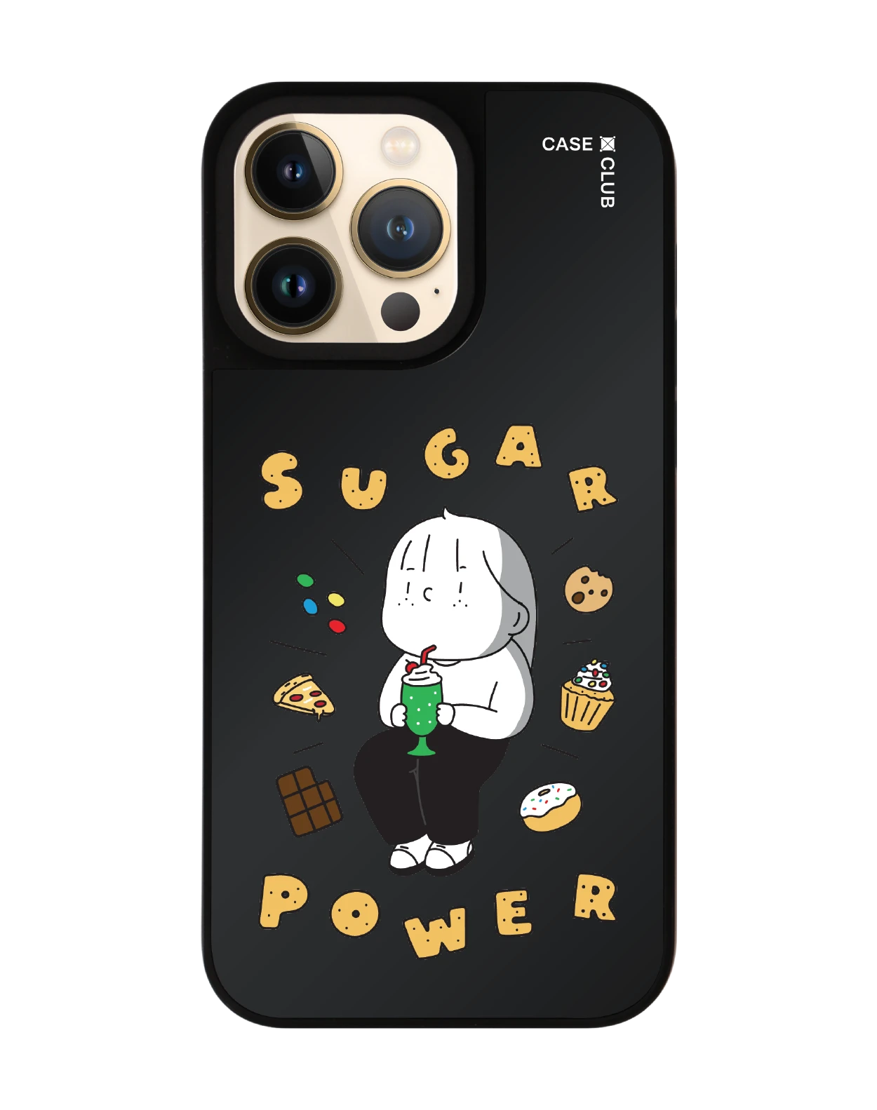 เคสกระจกดำด้าน iphone 14 pro max magsafe ease around ติดหวาน