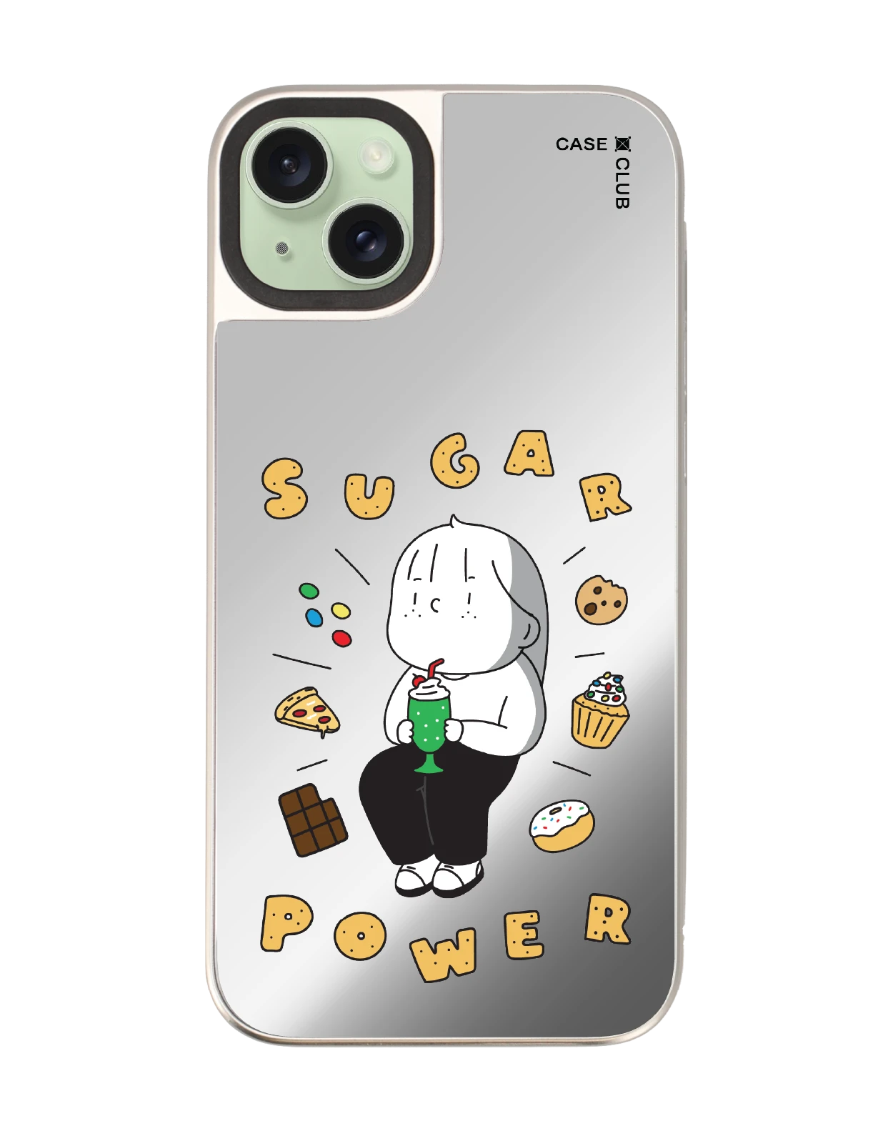เคสกระจก iphone 15 plus magsafe ease around ติดหวาน