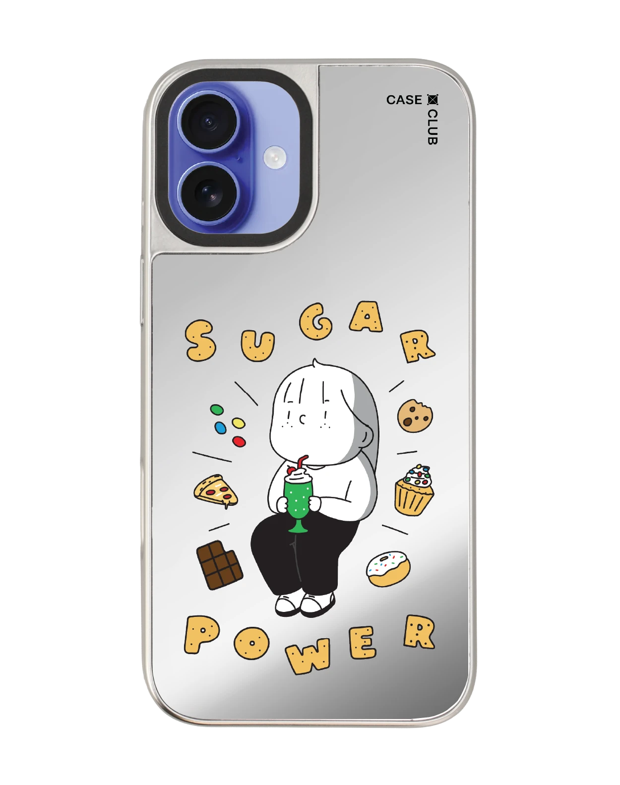 iphone 16 plus mirror case magsafe ease around sugar power