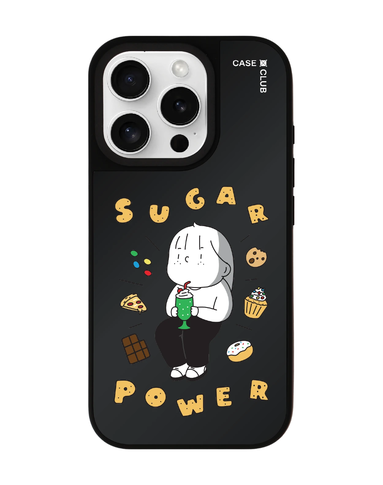 เคสกระจกดำด้าน iphone 16 pro magsafe ease around ติดหวาน