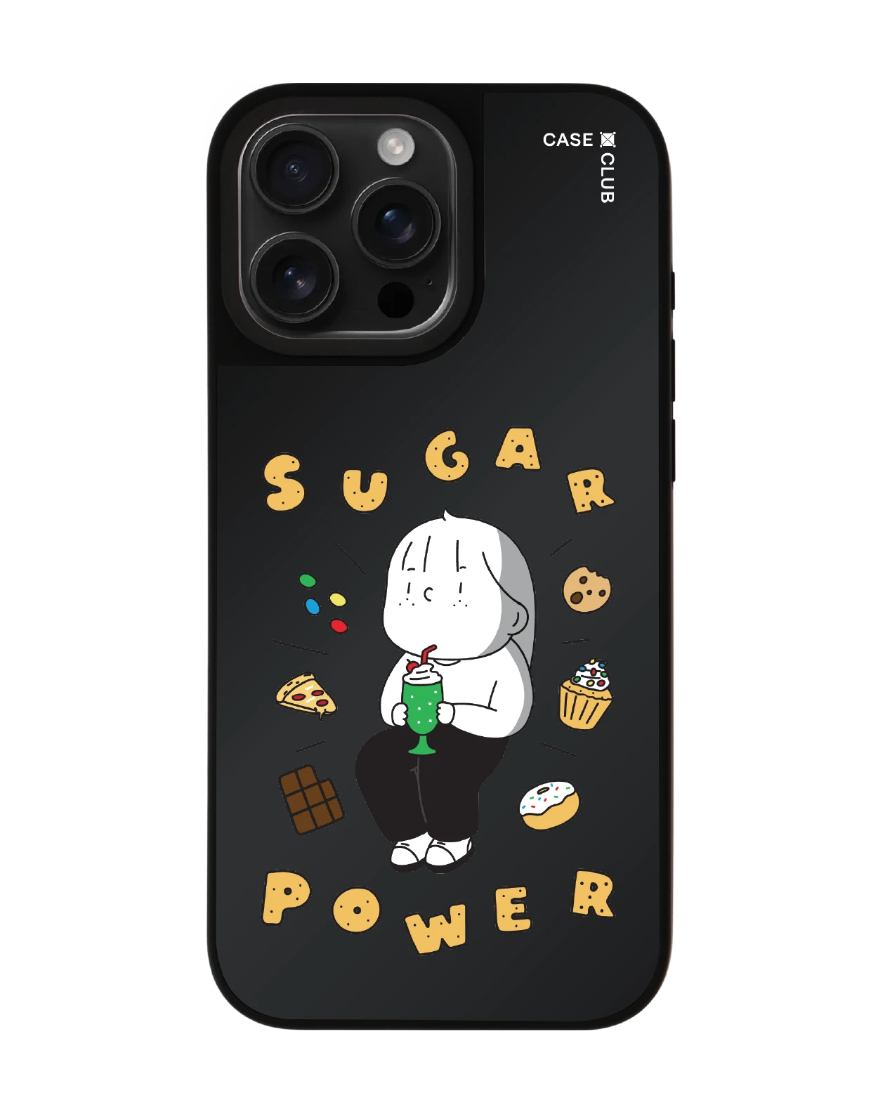 เคสกระจกดำด้าน iphone 16 pro max magsafe ease around ติดหวาน