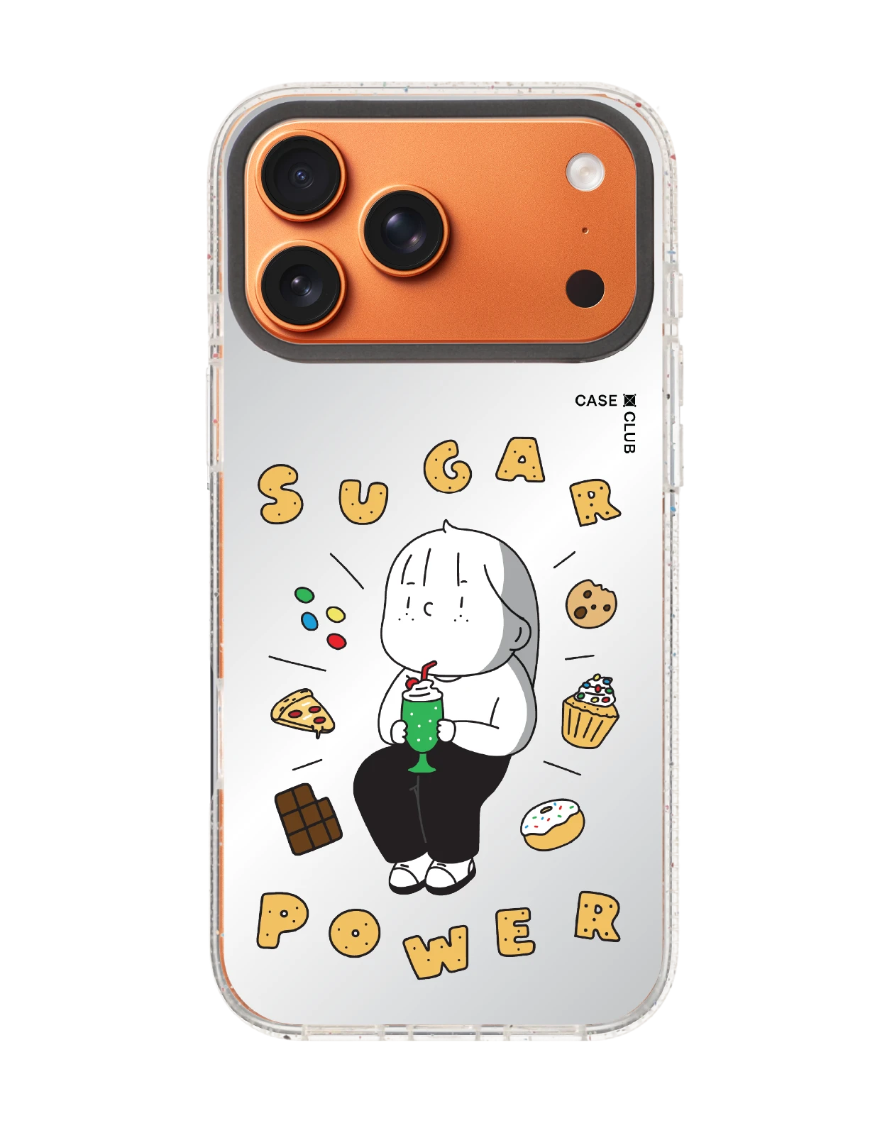 เคสกระจกใส iphone 17 pro max magsafe ease around ติดหวาน