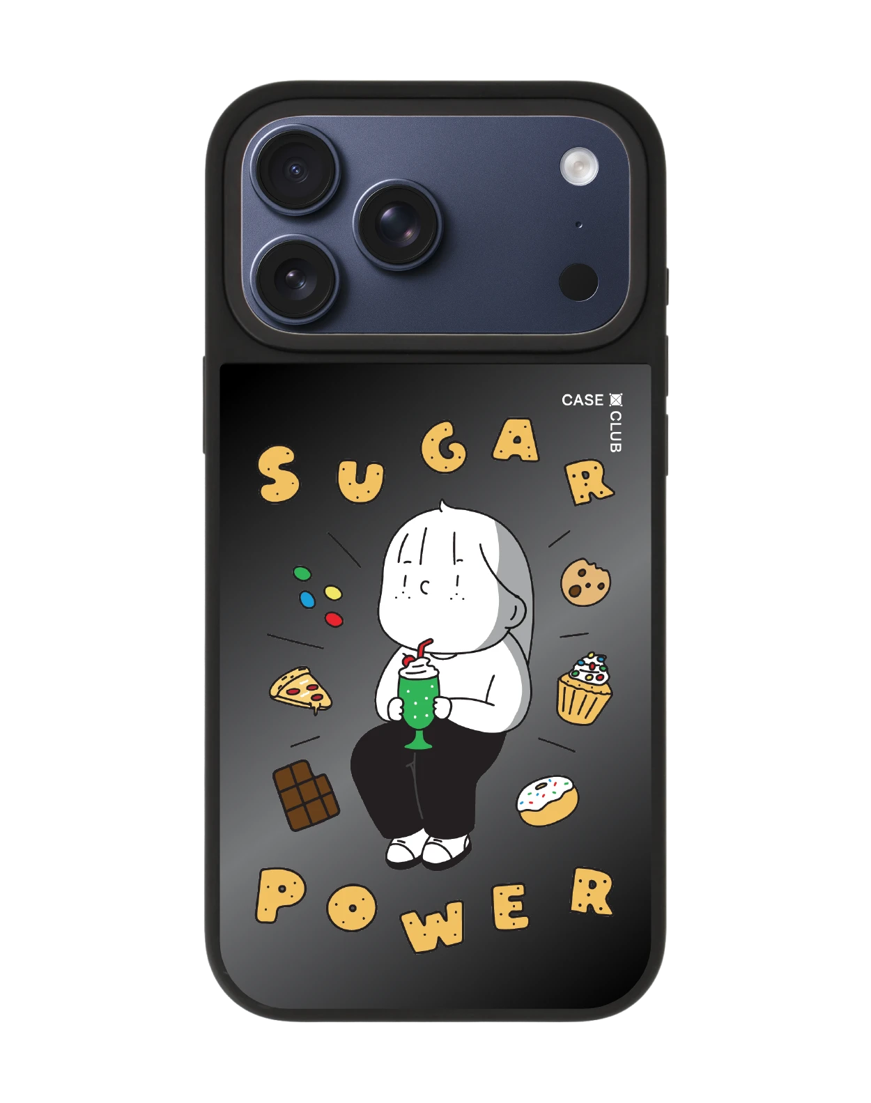 เคสกระจกดำด้าน iphone 17 pro max magsafe ease around ติดหวาน