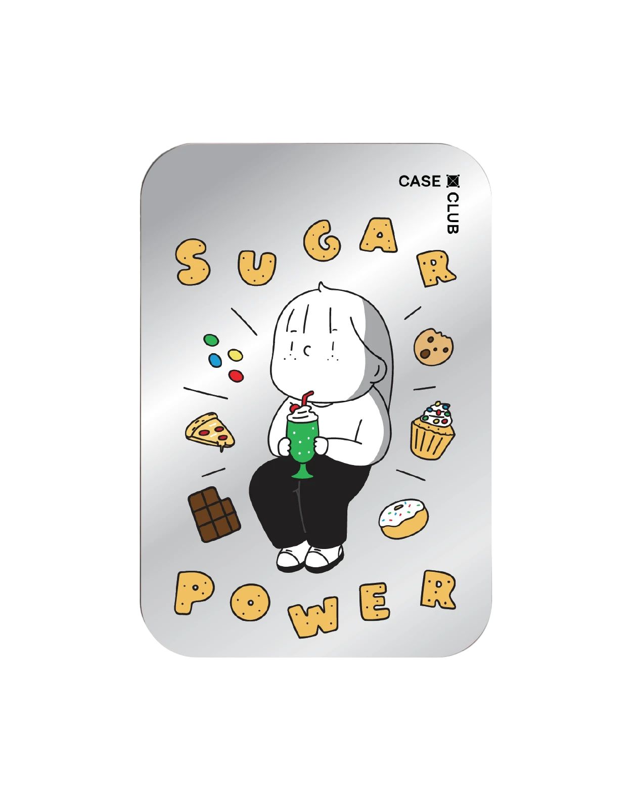 magnetic mirror cardholder stand ease around sugar power