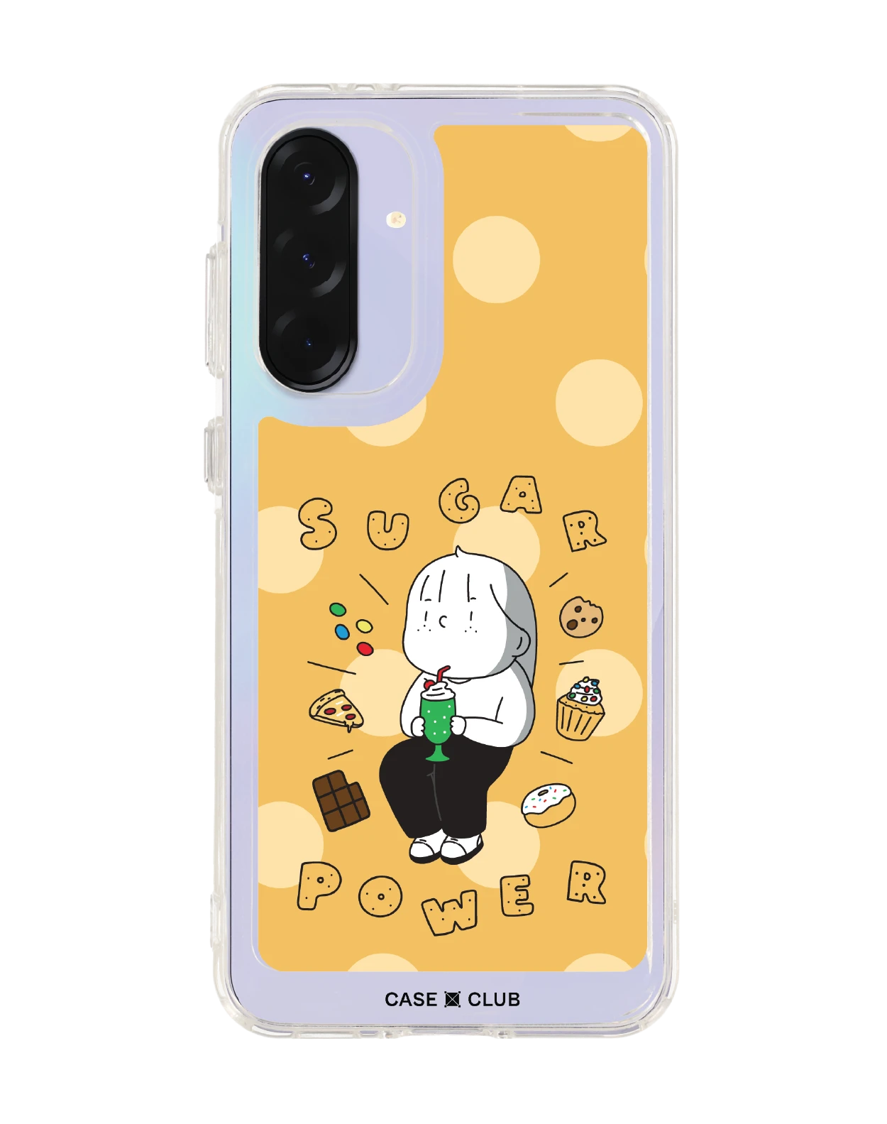 samsung galaxy a36 clear case ease around sugar power