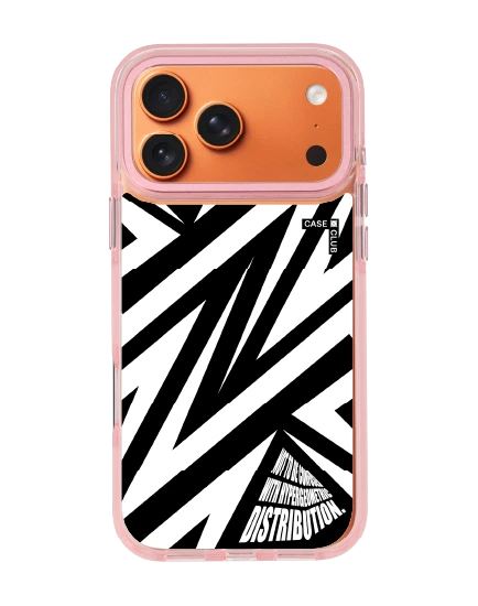 iphone 17 pro max clear pink magsafe electric zigzag