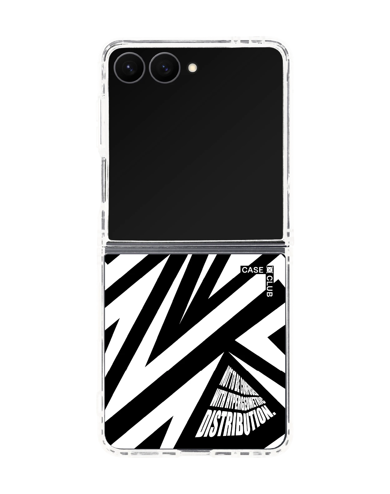 samsung galaxy z flip 8 clear magsafe electric zigzag